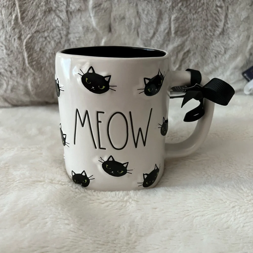 Meow Cat Mug NWT - Picture 1 of 3